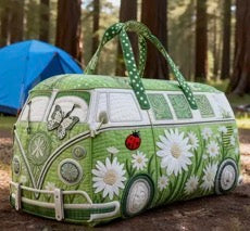 Groovy Getaway Camper Tote Bag - 5 Colorful Designs